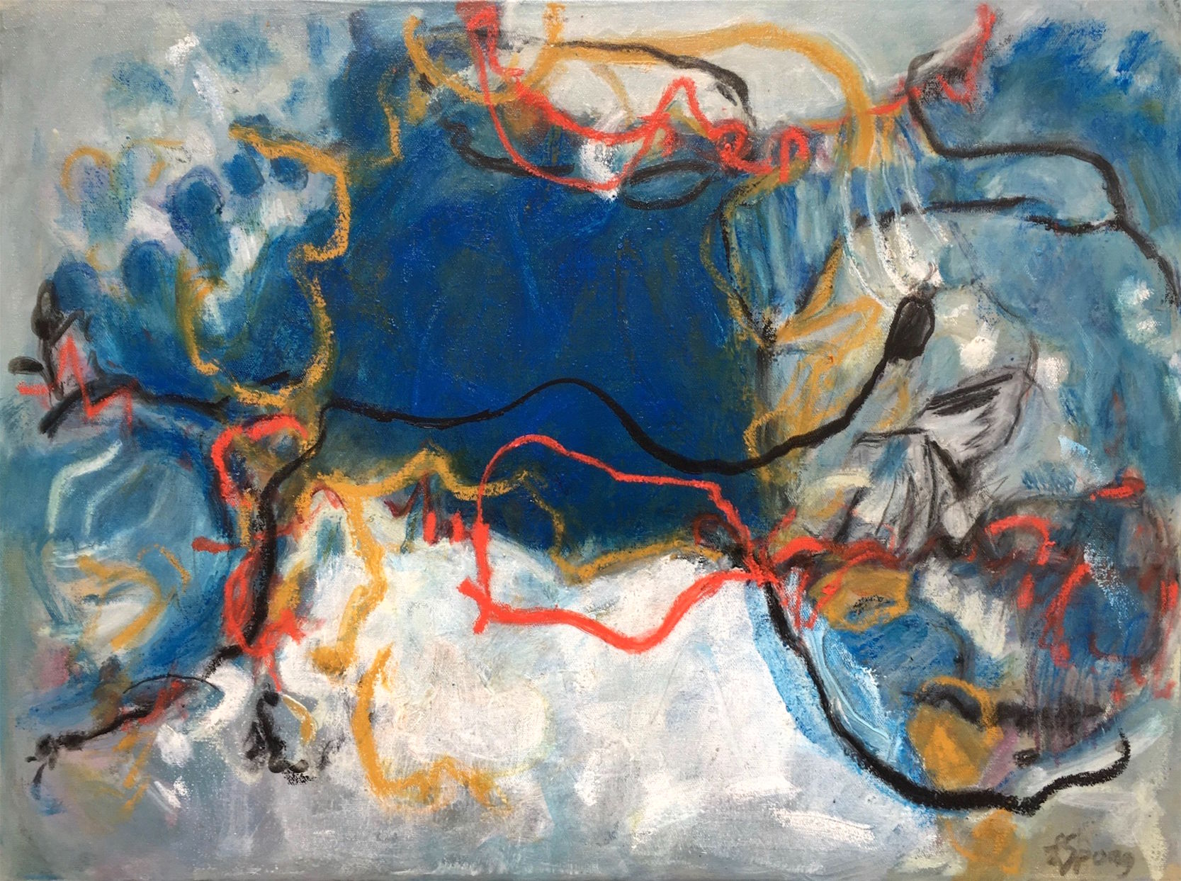 "Try to Clear Your Mind," Laura Spong, 2016